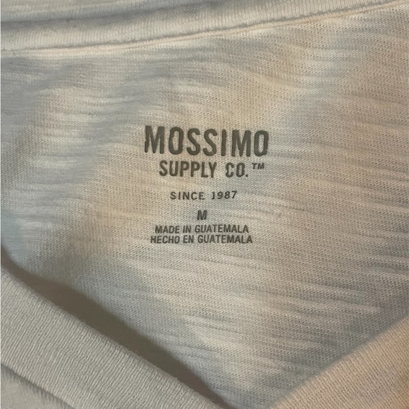 MOSSIMO SIZE MEDIUM LONG SLEEVE TANK IN CREAM GENTLY WORN - Picture 3 of 3